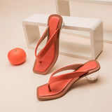 Round heel sandals - Heritage cosmetics and beauty care