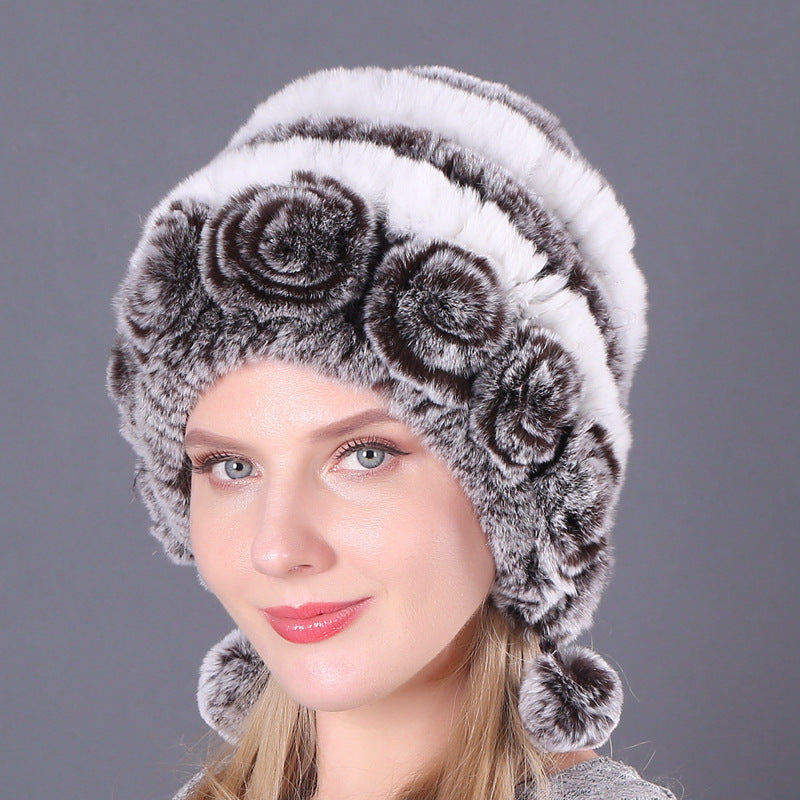 Warm And Thick Earmuffs Knitted Woolen Hats - Heritage cosmetics and beauty care