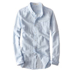 Simple White Linen Shirt For Men - Heritage cosmetics and beauty care