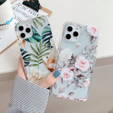 Banana Leaf Watercolor Flowers Are Suitable For Protecting Mobile Phone Cases Heritage cosmetics and beauty care