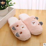 Couple models cartoon pig cotton slippers month cotton slippers home floor soft slippers warm - Heritage cosmetics and beauty care