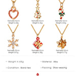 Christmas New Necklace  Tree Snowflake - Heritage cosmetics and beauty care