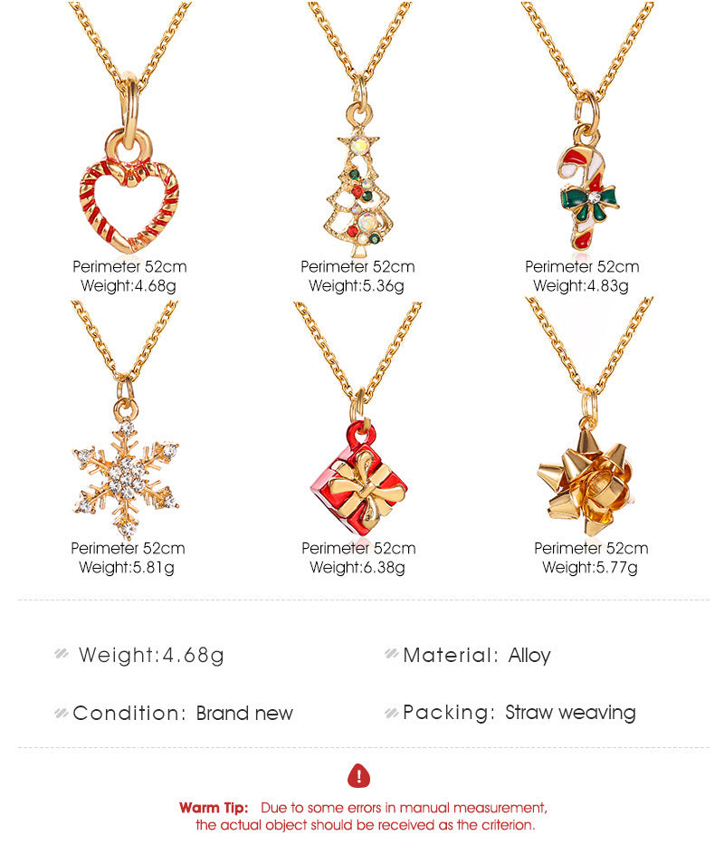 Christmas New Necklace  Tree Snowflake - Heritage cosmetics and beauty care