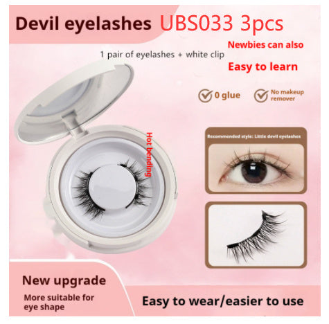 Magnetic Suction False Eyelashes Little Devil Supernatural Magnet Suit - Heritage cosmetics and beauty care