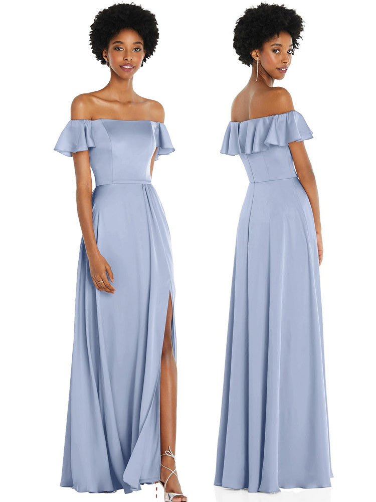 Satin Bridesmaid Dresses Slimming And Shading Heritage cosmetics and beauty care