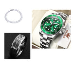 Watches Green Water Ghost Quartz Waterproof Men - Heritage cosmetics and beauty care