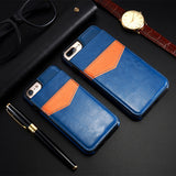 Compatible With Apple, Retro Leather Wallet Case For 8 7 6S 6 Plus Card Slot Holder Phone Cases Heritage cosmetics and beauty care