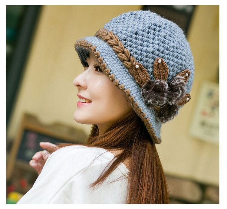 Knitted Hats For The Elderly Mother In Autumn And Winter - Heritage cosmetics and beauty care