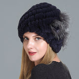 European And American Women's Fur Knitted Hats - Heritage cosmetics and beauty care