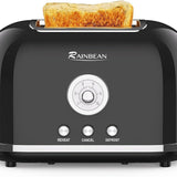 Toaster 2 Slice Retro Toaster Stainless Steel With 6 Bread Shade Settings And Bagel Cancel Defrost Reheat Function, Cute Bread Toaster With Extra Wide Slot And Removable Crumb Tray Heritage cosmetics and beauty care