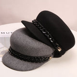 Hats Women's High-end Wool Cloth Retro - Heritage cosmetics and beauty care