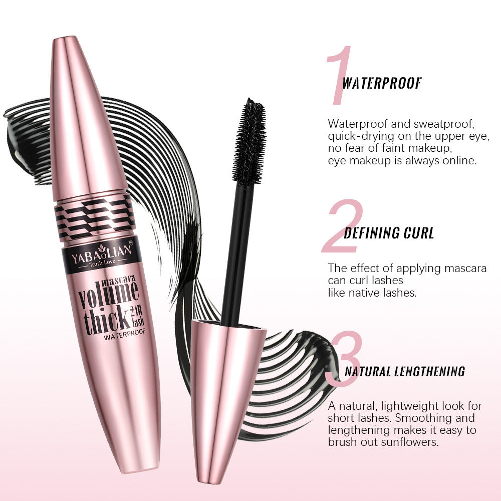 Mascara Makeup Waterproof 3D Not Smudge - Heritage cosmetics and beauty care