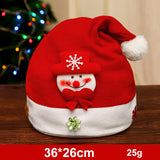 Fashion Snowman ElK Santa Claus Hats Xmas Gift Decoration - Heritage cosmetics and beauty care