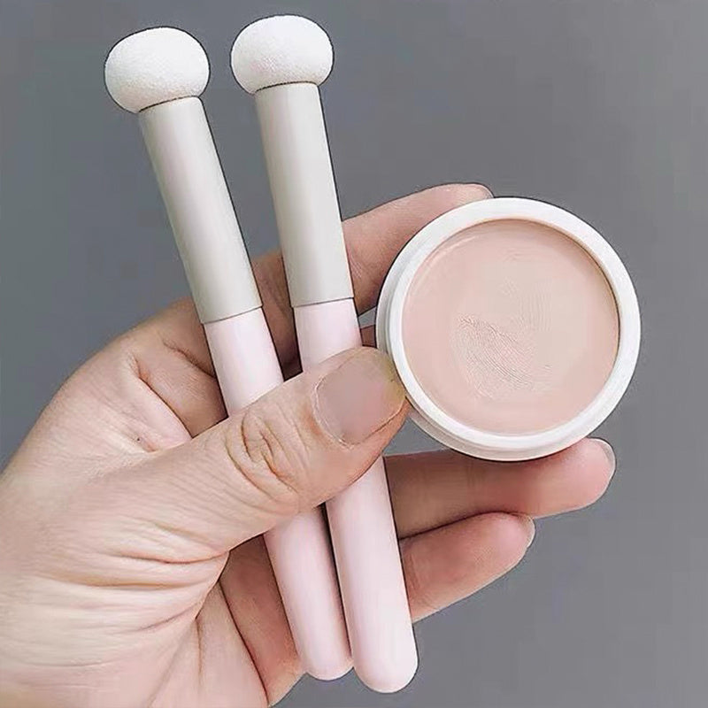 Small Steamed Bun Mushroom-shaped Haircut Sponge Concealer Brush - Heritage cosmetics and beauty care