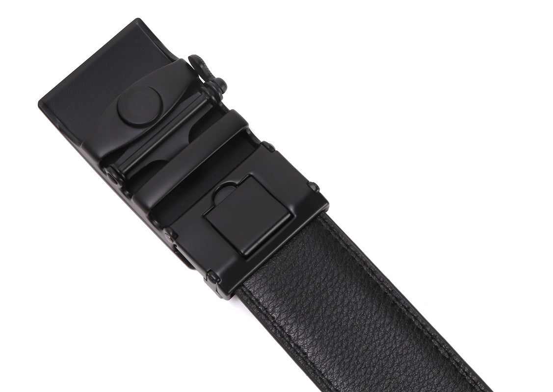 Automatic Buckle Belt Men's High-end Belt Belts Cost-effective Belt Men - Heritage cosmetics and beauty care