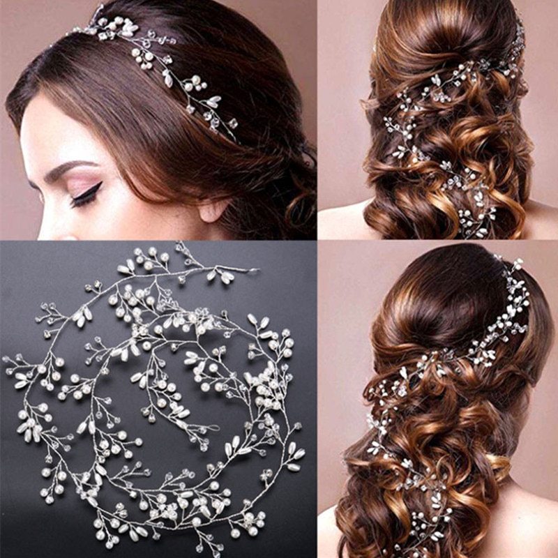 Wedding Hair Accessories Crystal Pearl Hair Accessories - Heritage cosmetics and beauty care