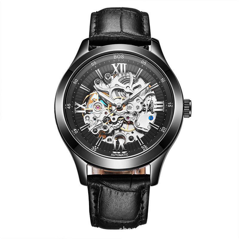 Angela is brand men's automatic mechanical watch BOS hollowed out one generation's explosion of customized watches - Heritage cosmetics and beauty care