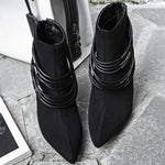 Stiletto high heels ankle boots - Heritage cosmetics and beauty care