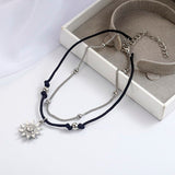 Sun Pendant Anklets Women New Stone Beads Shell Anklet - Heritage cosmetics and beauty care