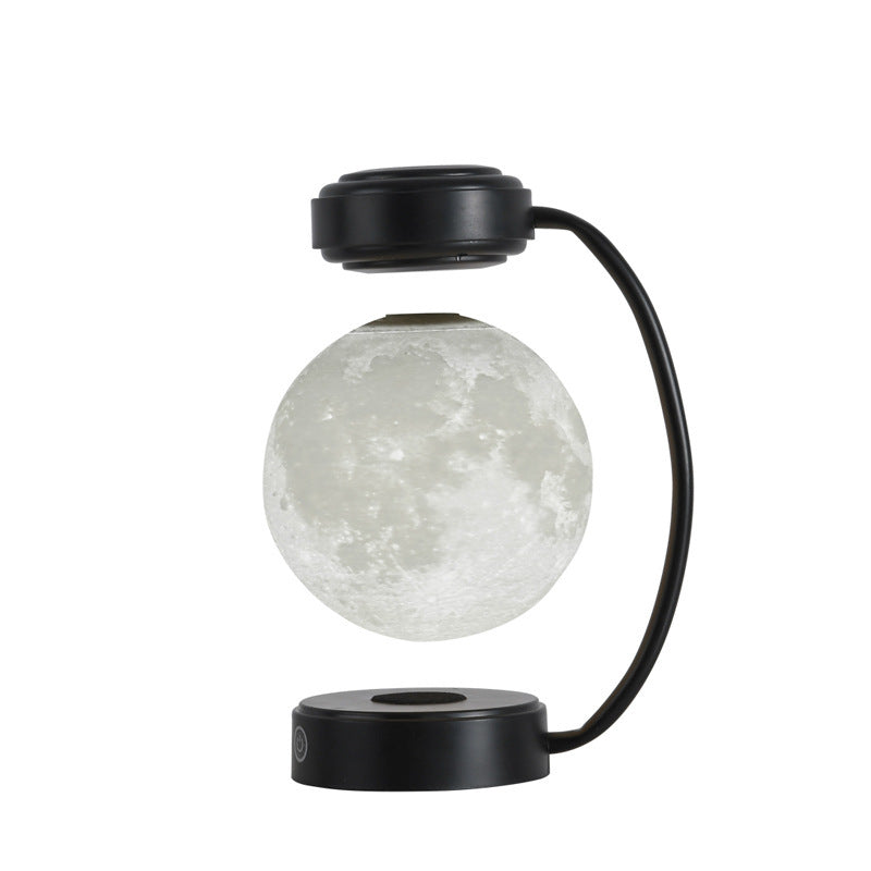 3D LED Moon Night Light Wireless Magnetic Levitating Rotating Floating Ball Lamp For School Office Bookshop Home Decoration - Heritage cosmetics and beauty care