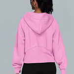 Zipper Hoodies Sweatshirts With Pocket Loose Sport Tops Long Sleeve Pullover Sweaters Winter Fall Outfits Women Clothing - Heritage cosmetics and beauty care