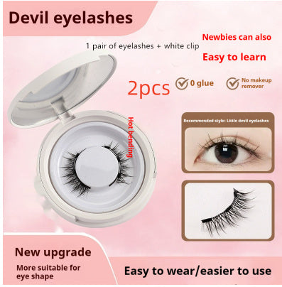 Magnetic Suction False Eyelashes Little Devil Supernatural Magnet Suit - Heritage cosmetics and beauty care