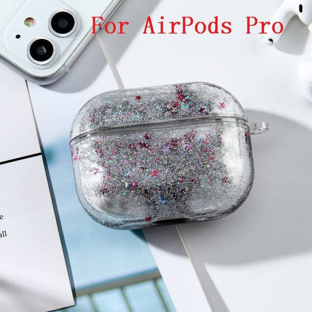 Compatible with Apple, Quicksand earphone shell Heritage cosmetics and beauty care