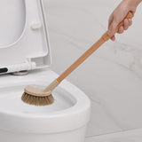 Wooden Household Handle Toilet Brush Cleaning Tools Bathroom Cleaning Brush Kitchen Floor Cleaner Brushes - Heritage cosmetics and beauty care