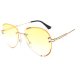 foreign trade rimless Sunglasses - Heritage cosmetics and beauty care