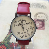 Colorful Band Personalized Lovers Watches - Heritage cosmetics and beauty care