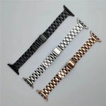 Stainless Steel Strap Three Beads Small Waist Watch Chain - Heritage cosmetics and beauty care