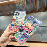 Tide Brand Retro Graffiti Phone Case Soft Heritage cosmetics and beauty care