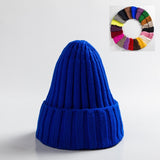 New Woolen Curly-brimmed Winter Warm Knitting Pointed Hats - Heritage cosmetics and beauty care