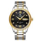 Couple Watches Quartz Gold Diamond Minimalist Wristwatches - Heritage cosmetics and beauty care