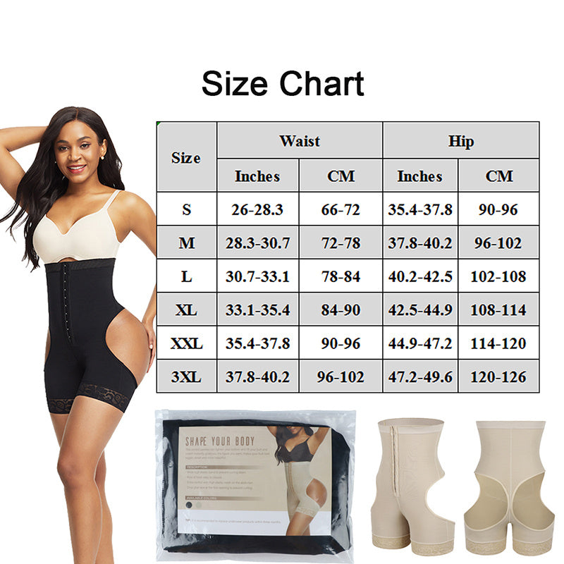 Women Shapewear High Waist Butt Lifter Tummy Control Underwear Workout Waist Trainer Corset - Heritage cosmetics and beauty care