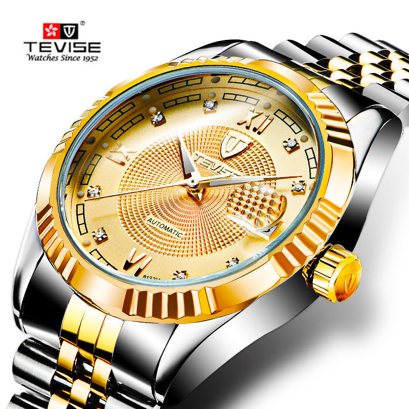 The Explosion OfTeweisi Mens Watch New Waterproof Fashion Mens Watch Automatic Mechanical Watches - Heritage cosmetics and beauty care