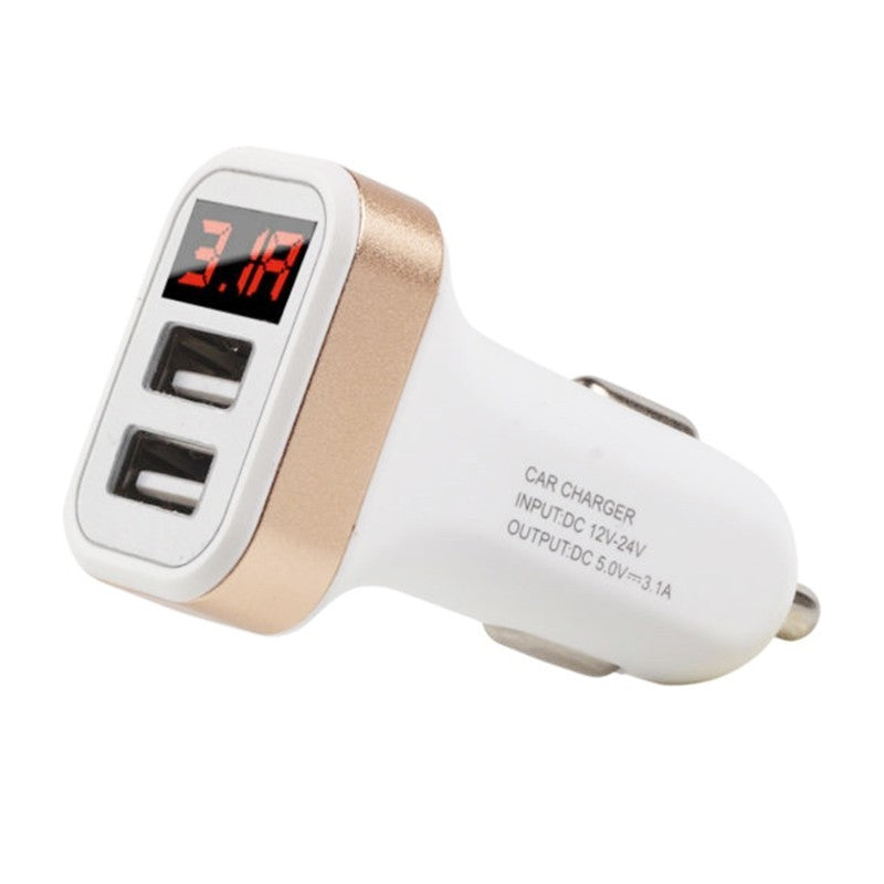 Smart USB Car Charger with LED Screen Heritage cosmetics and beauty care