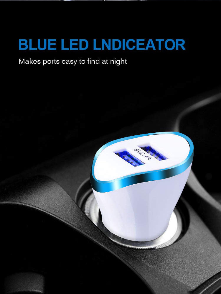 Car charger with dual USB Heritage cosmetics and beauty care