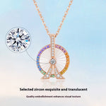 S925 Sterling Silver Ferris Wheel Pendant Design Necklace - Heritage cosmetics and beauty care