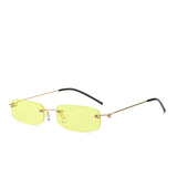 Women's Mini Frameless Sunglasses - Heritage cosmetics and beauty care