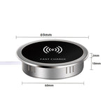 Desktop Embedded Punch Mobile Phone Wireless Fast Charger Heritage cosmetics and beauty care