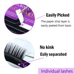 16 Rows Faux Mink Individual Eyelash Lashes - Heritage cosmetics and beauty care