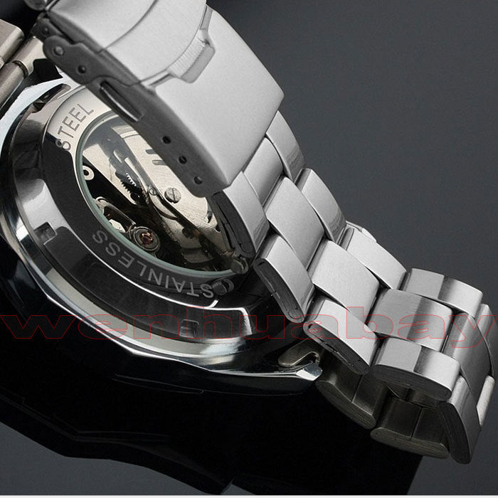 A Full Automatic Men's Automatic Mechanical Watches, Men's Automatic Mechanical Watch Steel Strip - Heritage cosmetics and beauty care