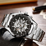 A Full Automatic Men's Automatic Mechanical Watches, Men's Automatic Mechanical Watch Steel Strip - Heritage cosmetics and beauty care