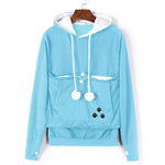 Cute Hoodies Pullover Sweatshirts With Pet Pocket For Cat Clothes Winter Women Heritage cosmetics and beauty care