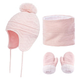 Fashionable Temperament Warm Children's Hat Scarf Gloves - Heritage cosmetics and beauty care