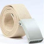 Candy-colored fashionable canvas belts for men and women - Heritage cosmetics and beauty care