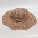 Summer Outing Sunscreen Hat for Women with Foldable Straw Hats Holiday Cool Hat Beach Hat - Heritage cosmetics and beauty care