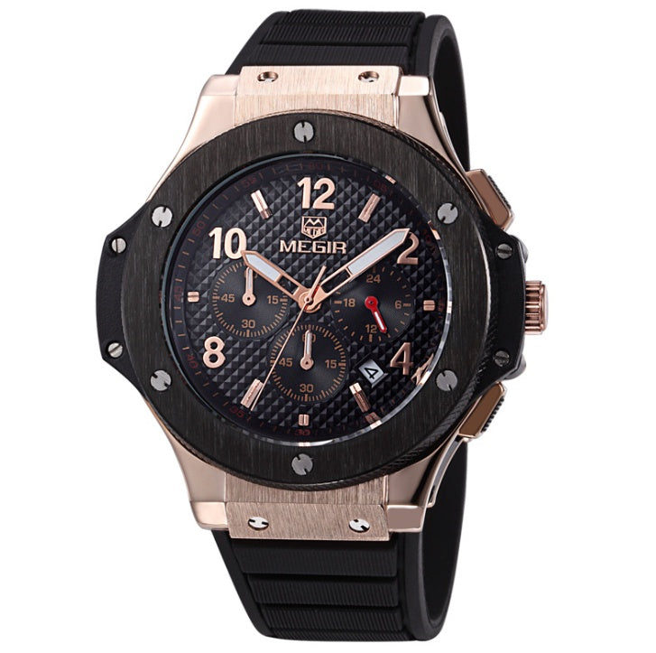 Watches Men Luxury Quartz Wrist Watch Male Sports Military Chronograph Watches - Heritage cosmetics and beauty care