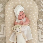 Infant Cotton Thread Double Layer Bow Hair Band - Heritage cosmetics and beauty care